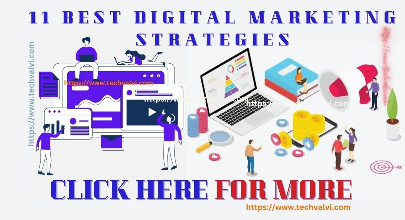 The 11 Best Digital Marketing Strategies.